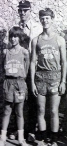 JK and I and Coach (color treatment)